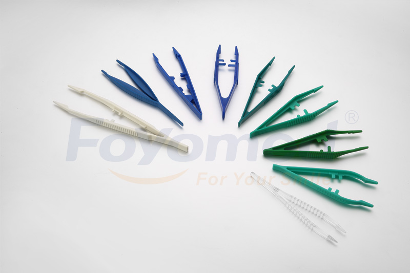 Disposable Plastic Forceps FY1408