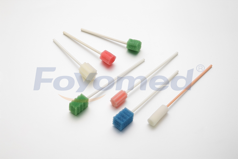 Disposable Oral Care Sponge Swabs Tooth Cleaning Mouth Sponge FY1406