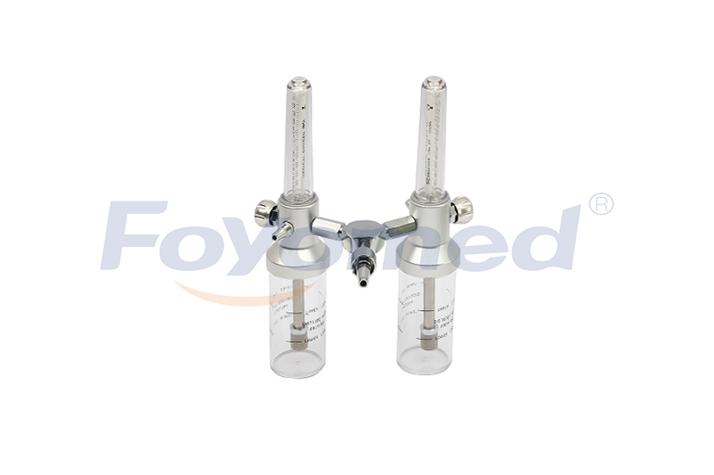 ​Wall Mounted Double Flowmeter With Humdifier FY2107