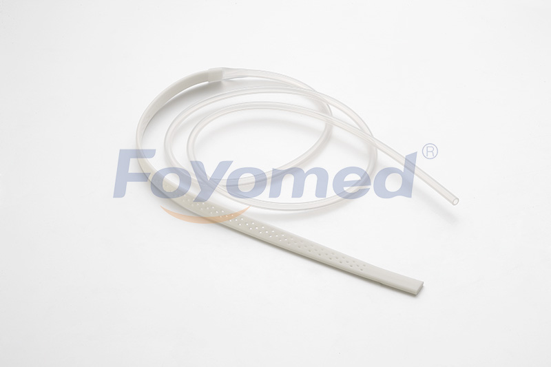 FY0245 Silicone Flat Perforated Drain