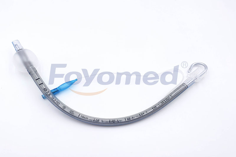 LB5041C Reinforced Endotracheal Tube with Cuff with Stylet